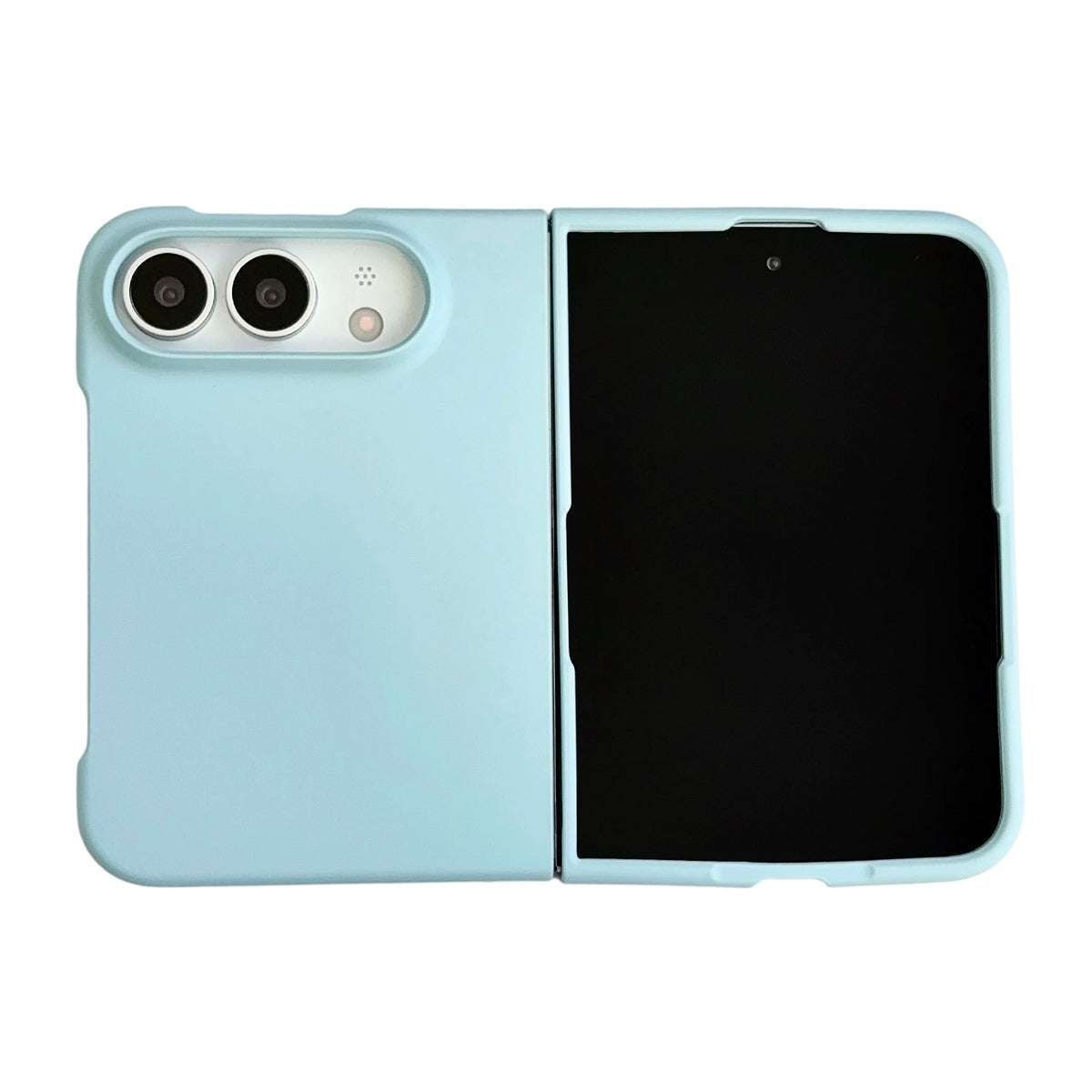 Sky Blue Ultra Slim Matte Case for iPhone Duo