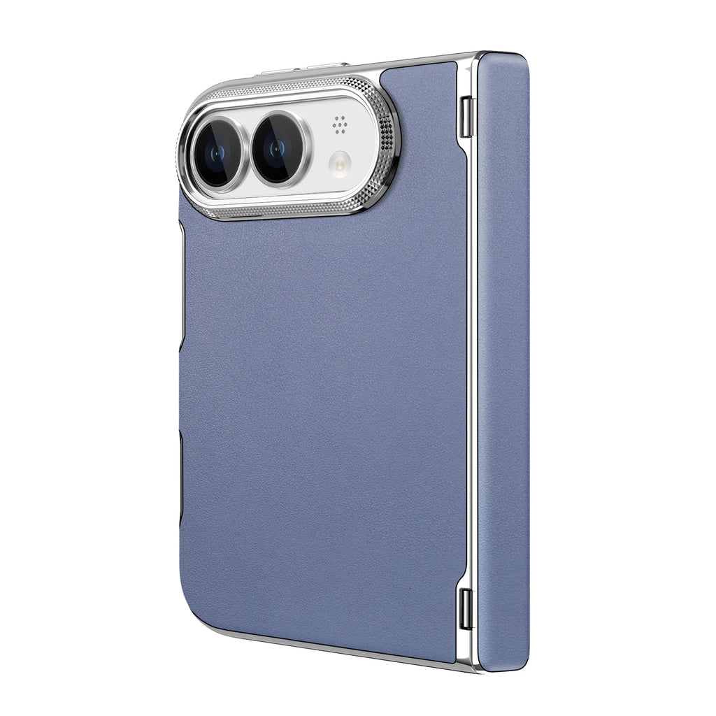 Light Purple Leather MagSafe Case for iPhone Duo