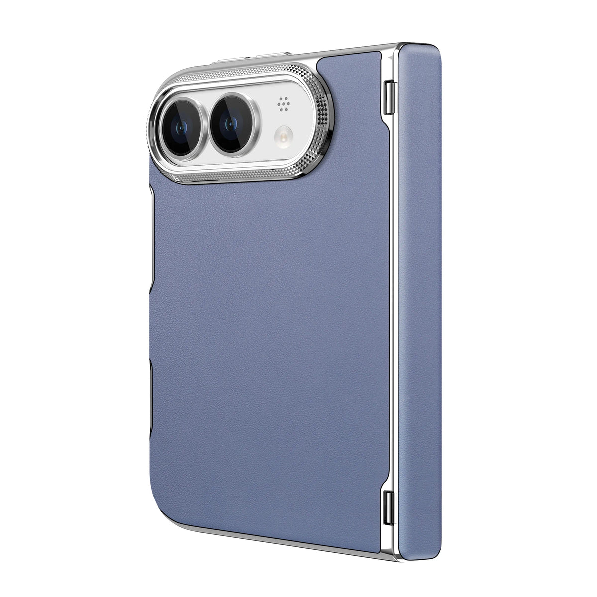 Light Purple Leather MagSafe Case for iPhone Duo