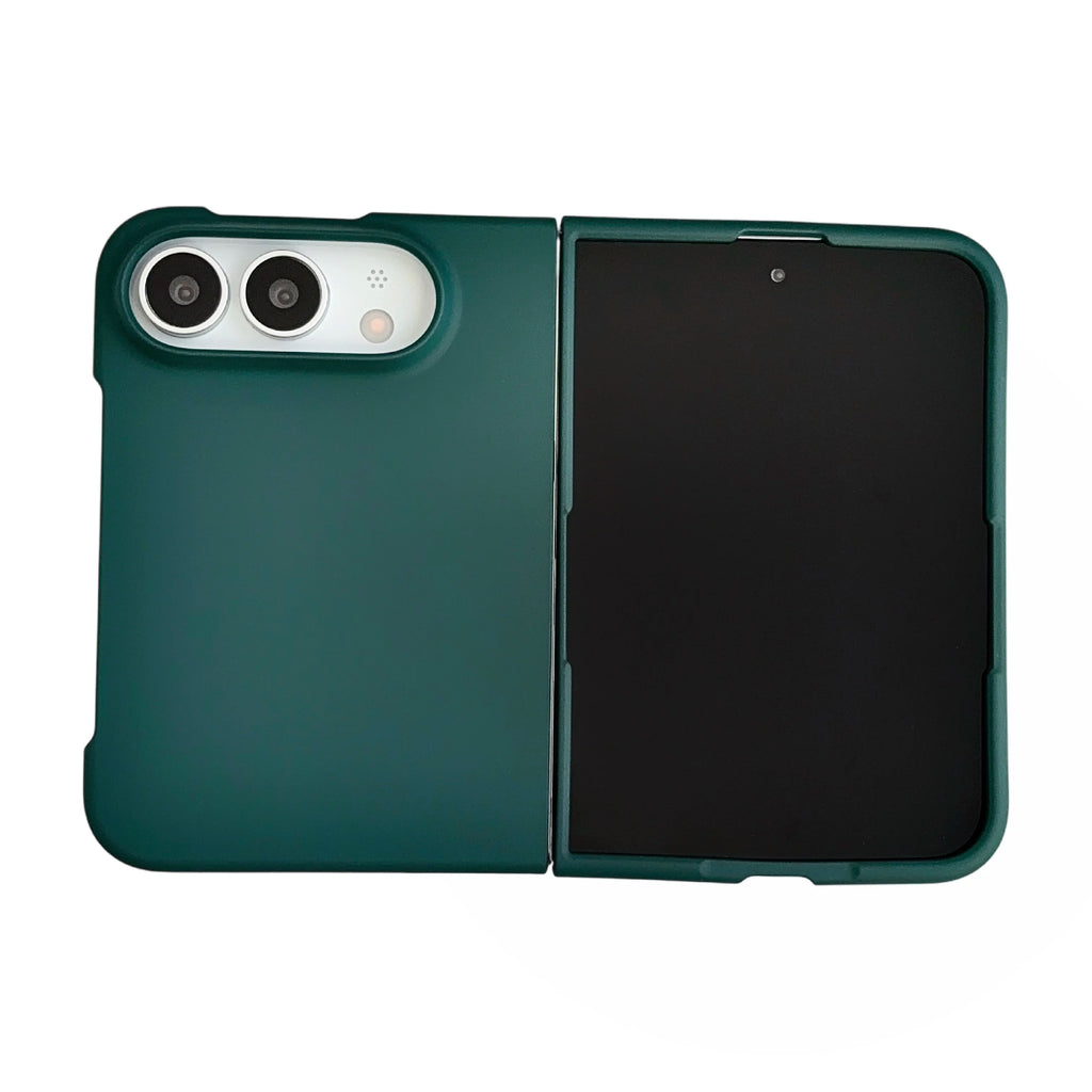 Dark Green Ultra Slim Matte Case for iPhone Duo