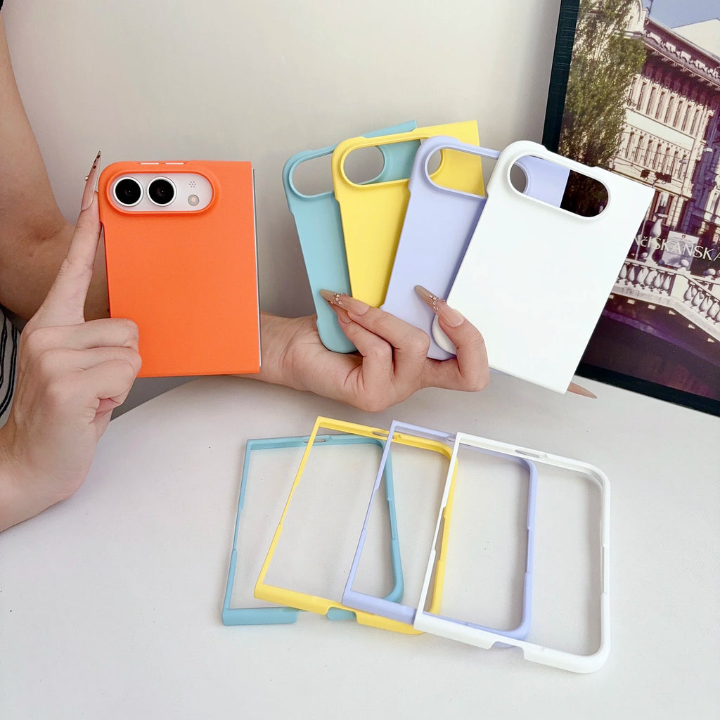 White Ultra Slim Matte Case for iPhone Duo