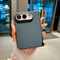 Carbon Fiber MagSafe Hinge Protection Case for iPhone Duo