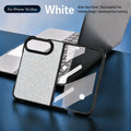 White Starry Glitter Case for iPhone Duo